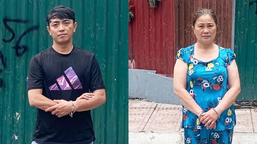 2 đối tượng bị bắt.