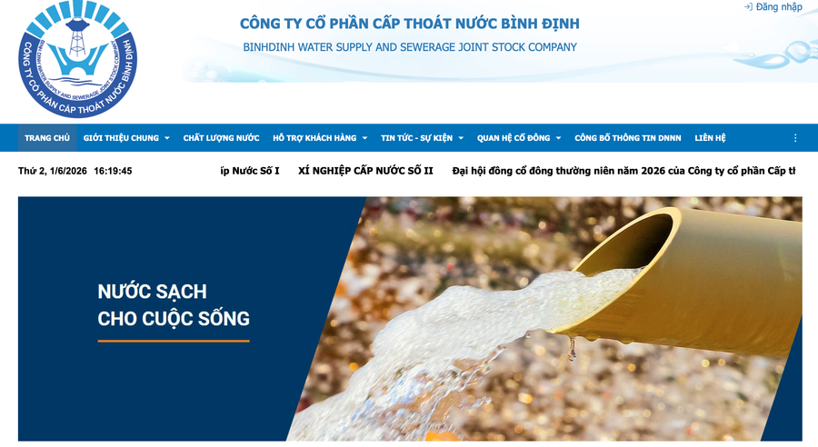 Sau thanh tra yêu cầu Công ty cổ phần Cấp thoát nước Bình Định xử lý nợ tồn đọng hơn 66 tỷ đồng.