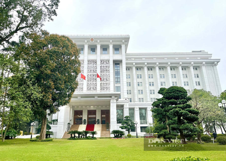Trụ sở VPCP. Ảnh Dân Việt