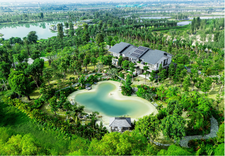 Không gian sống xanh tại khu rừng Eco Retreat