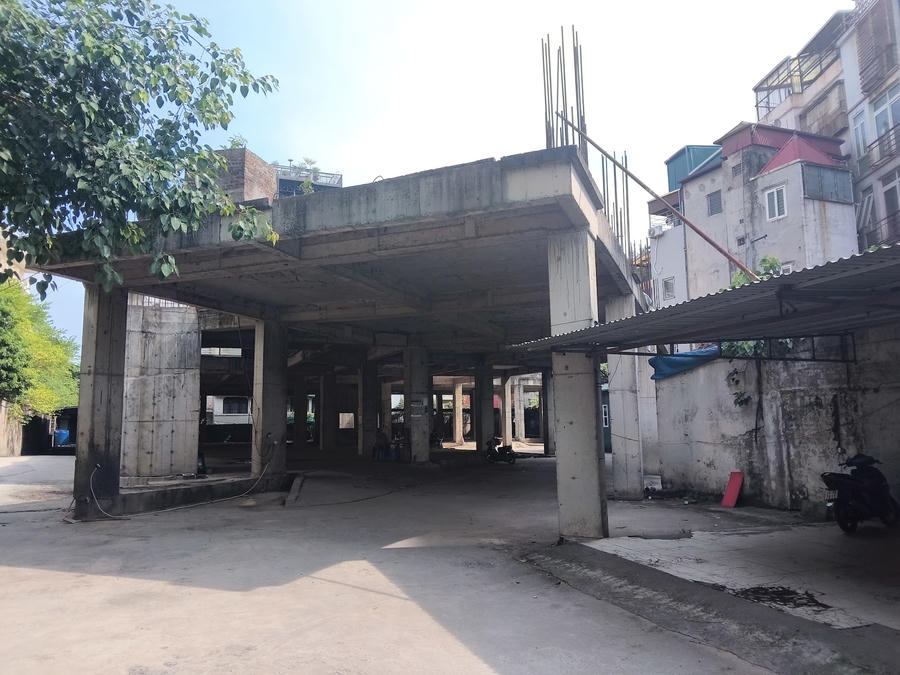 Hình ảnh bên trong dự án đã thi công xong tầng 1.