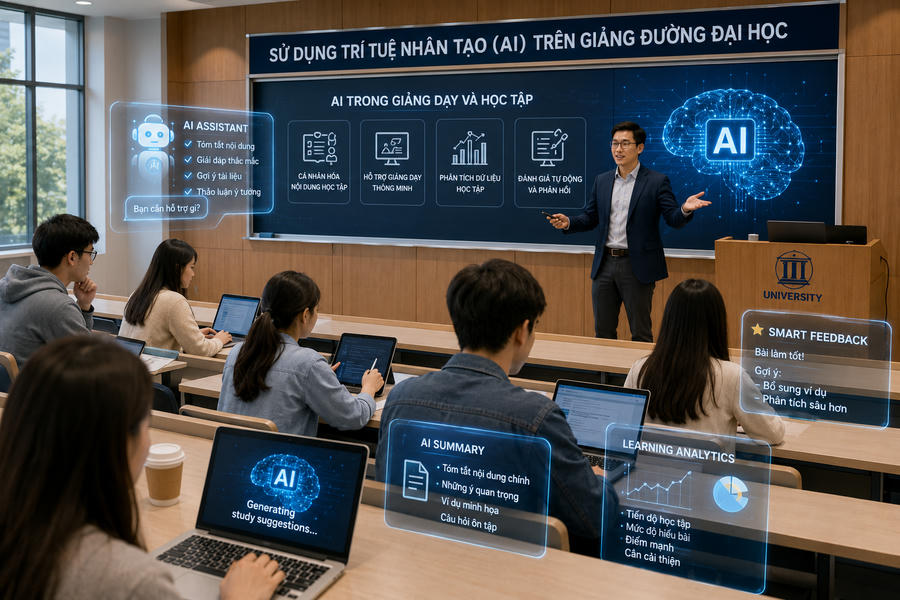 Bộ Giáo dục và Đào tạo vừa đề xuất quy chế mới đào tạo trình độ đại học, cho phép ứng dụng trí tuệ nhân tạo&nbsp;trong giảng dạy đại học và linh hoạt cấp chứng chỉ từng phần.