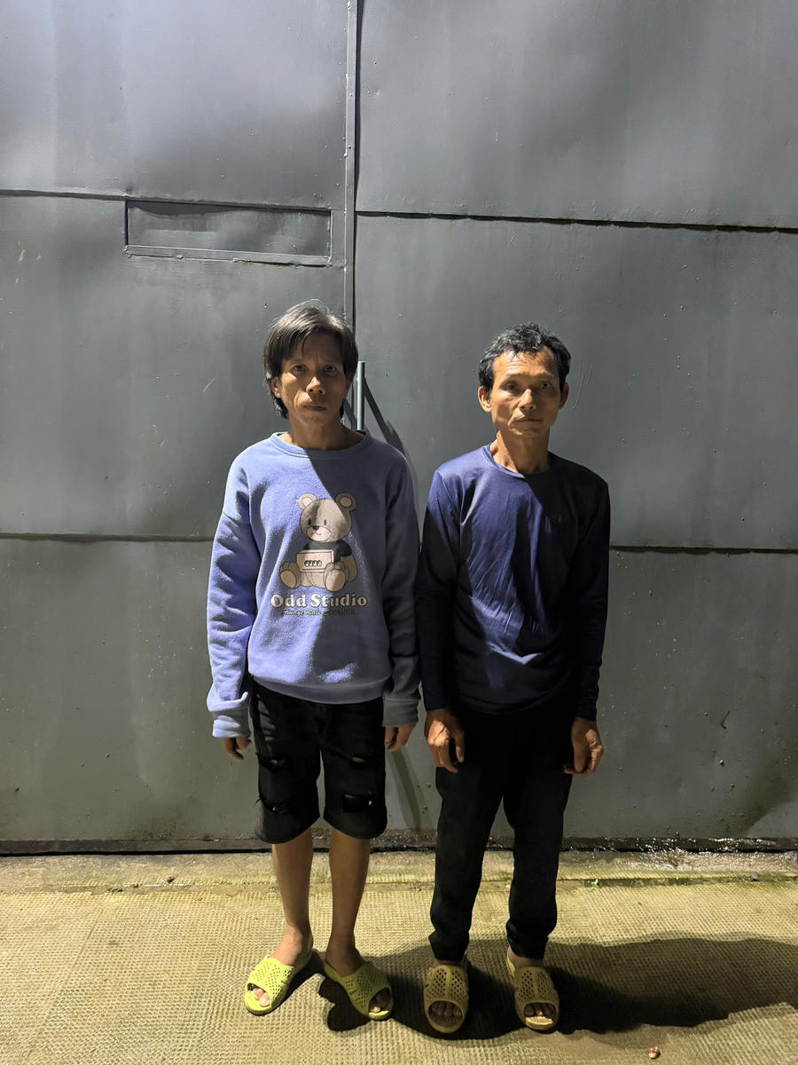 7 đối tượng bị tạm giữ.