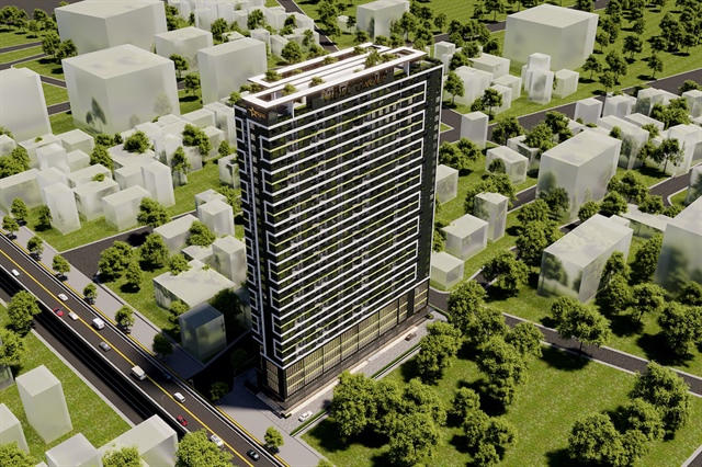 Phối cảnh dự án.