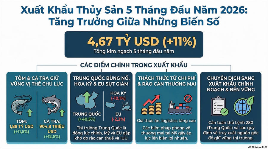 Ảnh Hiệp hội chế biến và xuất khẩu thuỷ sản Việt Nam.