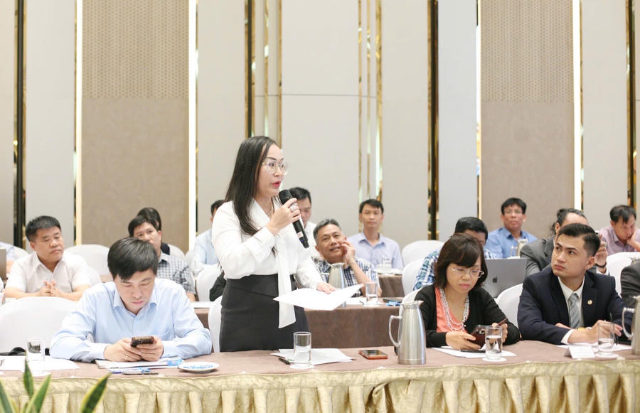 Bà Nguyễn Việt Chinh, Chủ tịch HĐQT Tập đoàn Nông nghiệp Sạch Hữu cơ Toàn Cầu đề xuất 5 nhóm giải pháp trọng tâm.
