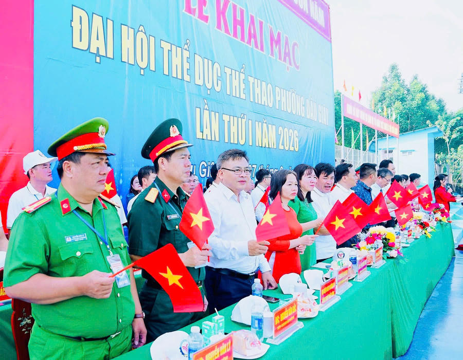 Hình ảnh tại lễ khai mạc.