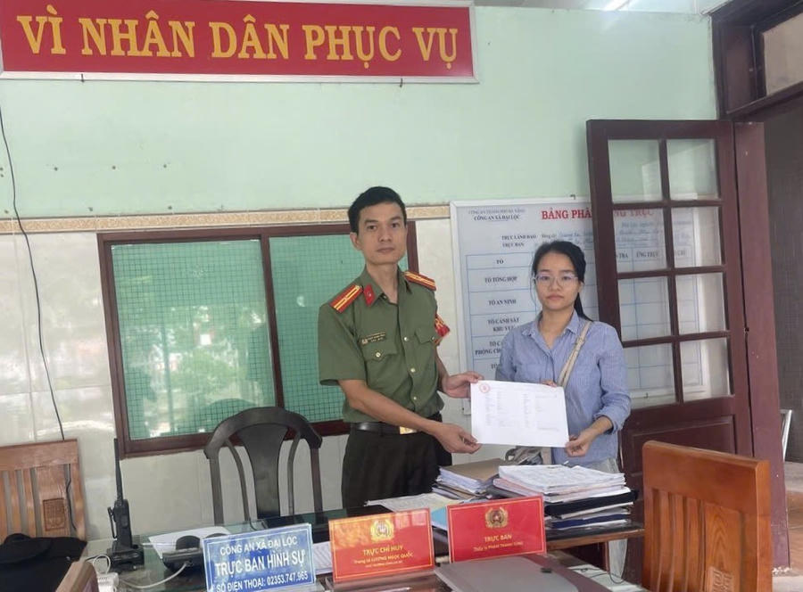 Nghĩa cử cao đẹp của chị Lê Thị Mỹ An.