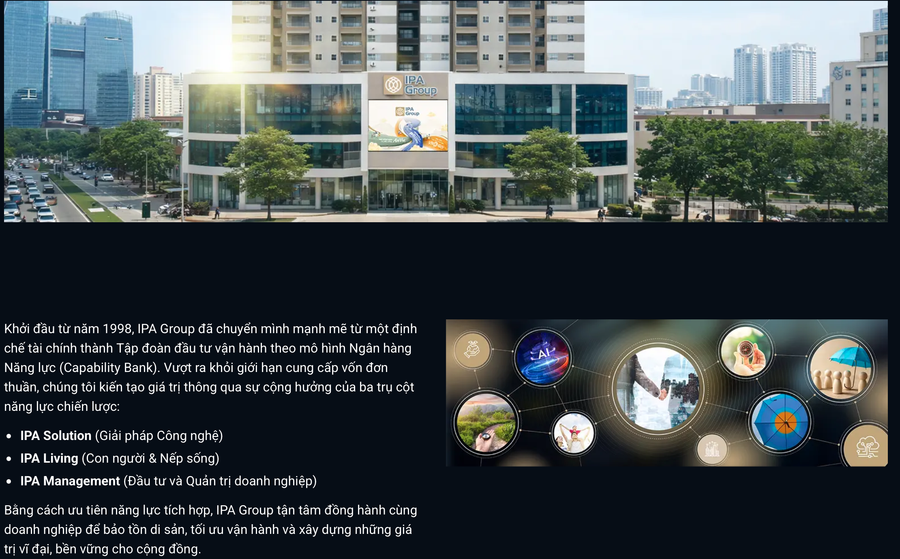 Công ty Cổ phần Tập đoàn Đầu tư I.P.A nhận án phạt từ Uỷ ban Chứng khoán Nhà nước.