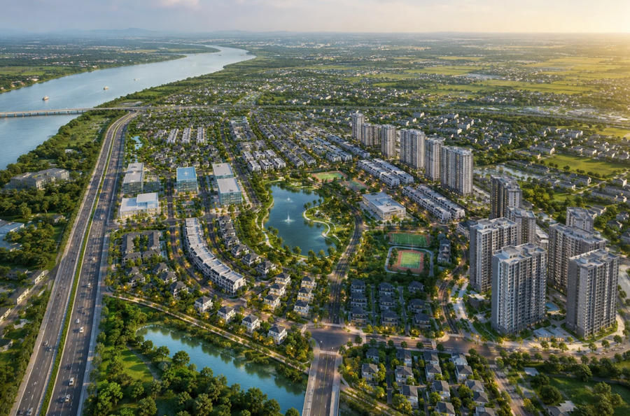 Hưng Yên chuẩn bị triển khai khu đô thị mới Liên Phương. Ảnh minh họa, nguồn InT