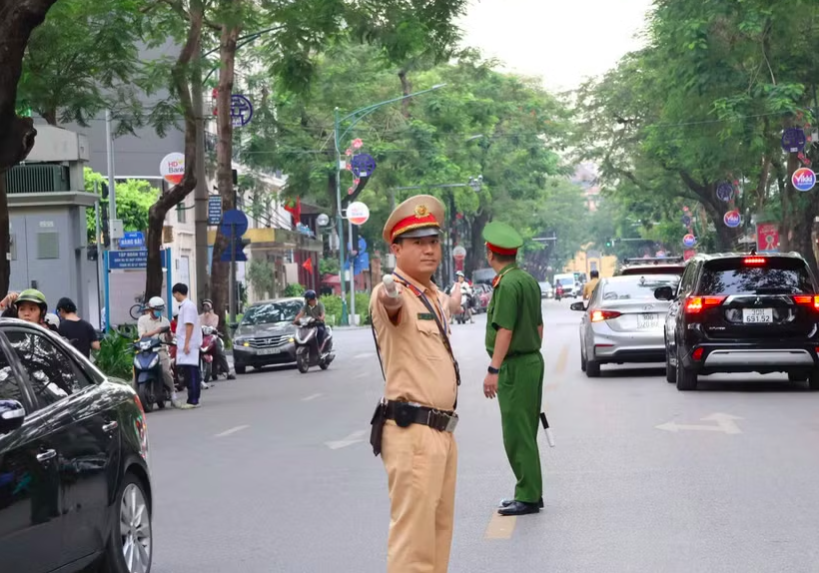 Công an thành phố Hà Nội sẽ tổ chức phân luồng giao thông dịp Đại hội đại biểu phụ nữ toàn quốc lần thứ XIV, tại Trung tâm Hội nghị Quốc gia, thành phố Hà Nội.