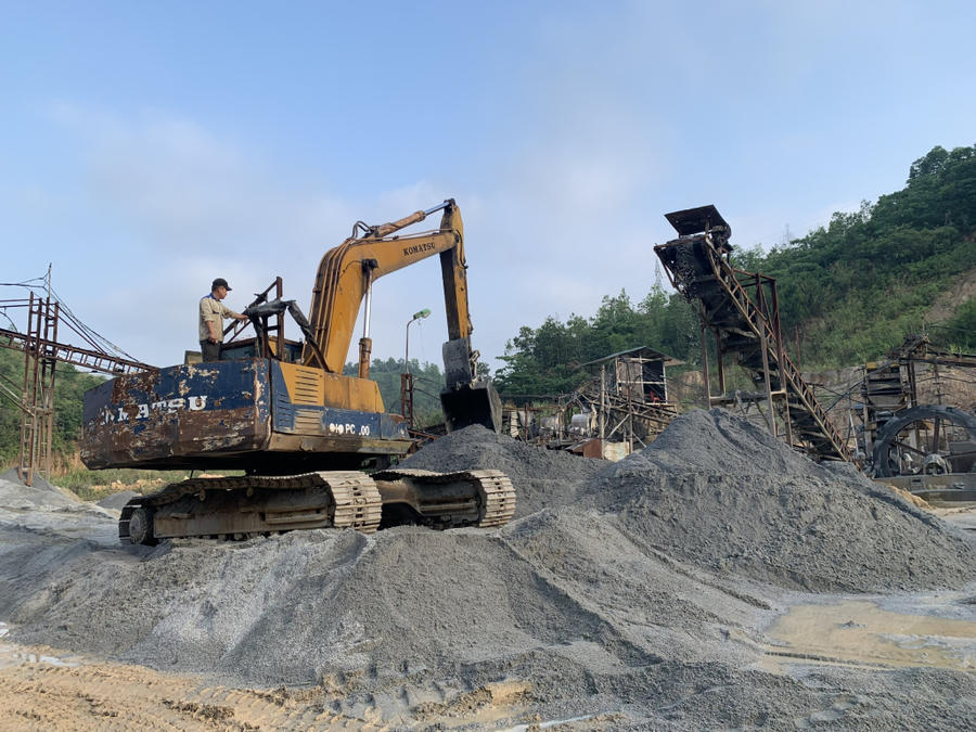 Nhu cầu vật liệu xây dựng của tỉnh được dự báo tăng mạnh giai đoạn 2026 - 2030. (Ảnh: Báo Cao Bằng).