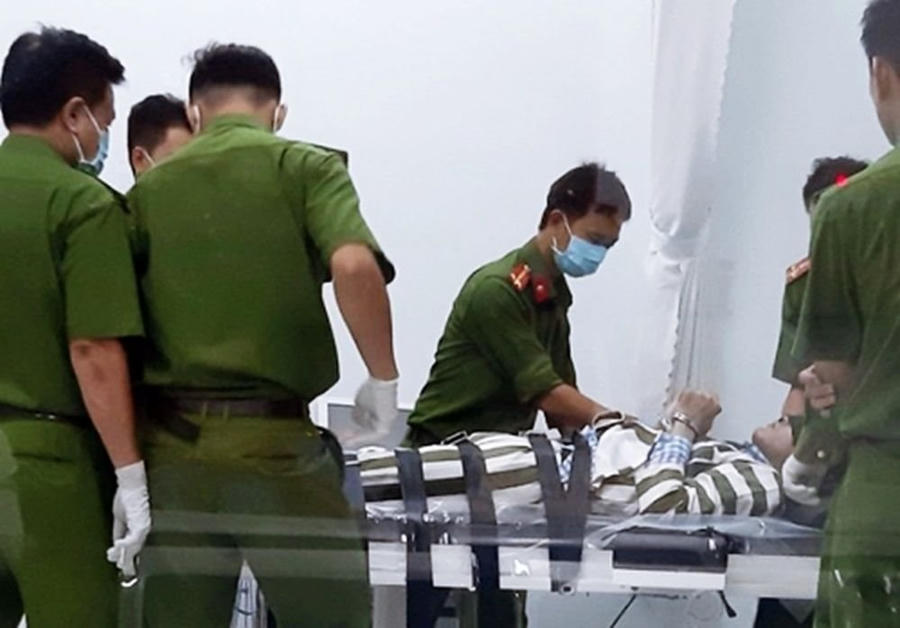 Lực lượng thi hành án chuẩn bị các công đoạn trước khi bấm nút thực hiện việc tiêm thuốc cho tử tù. Hình ảnh minh hoạ. Nguồn ảnh: Báo Dân Trí.