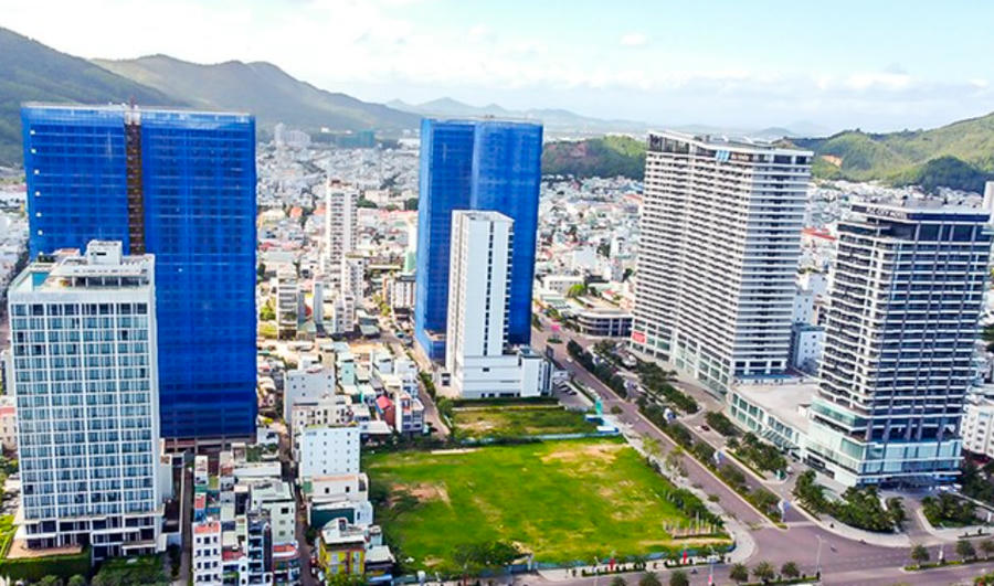 Khu đất K200 tại đường An Dương Vương. (Ảnh: Trung tâm xúc tiến đầu tư tỉnh Bình Định cũ) Khu đất K200 tại đường An Dương Vương. (Ảnh: Trung tâm xúc tiến đầu tư tỉnh Bình Định cũ)