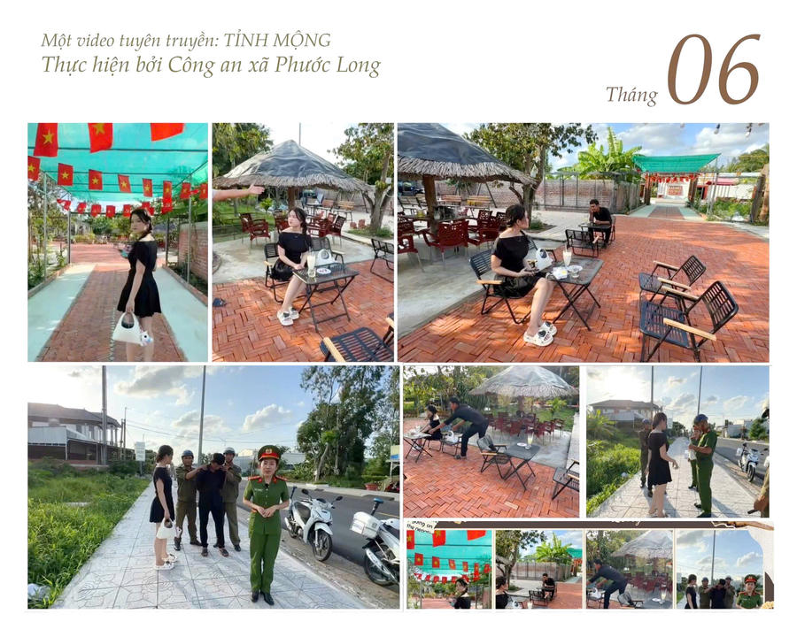 Video “Tỉnh mộng” của Công an xã Phước Long góp phần nâng cao nhận thức, cảnh báo thủ đoạn lừa đảo trên không gian mạng.