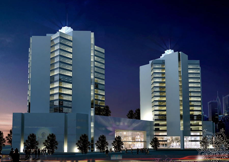 Phối cảnh dự án tại 307 Nguyễn Xiển (phường Khương Đình, Hà Nội). Ảnh Dân trí