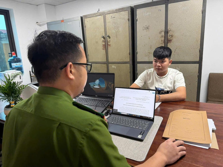 Đối tượng Lê Duy Lâm. (Ảnh: Công an tỉnh Thanh Hóa)