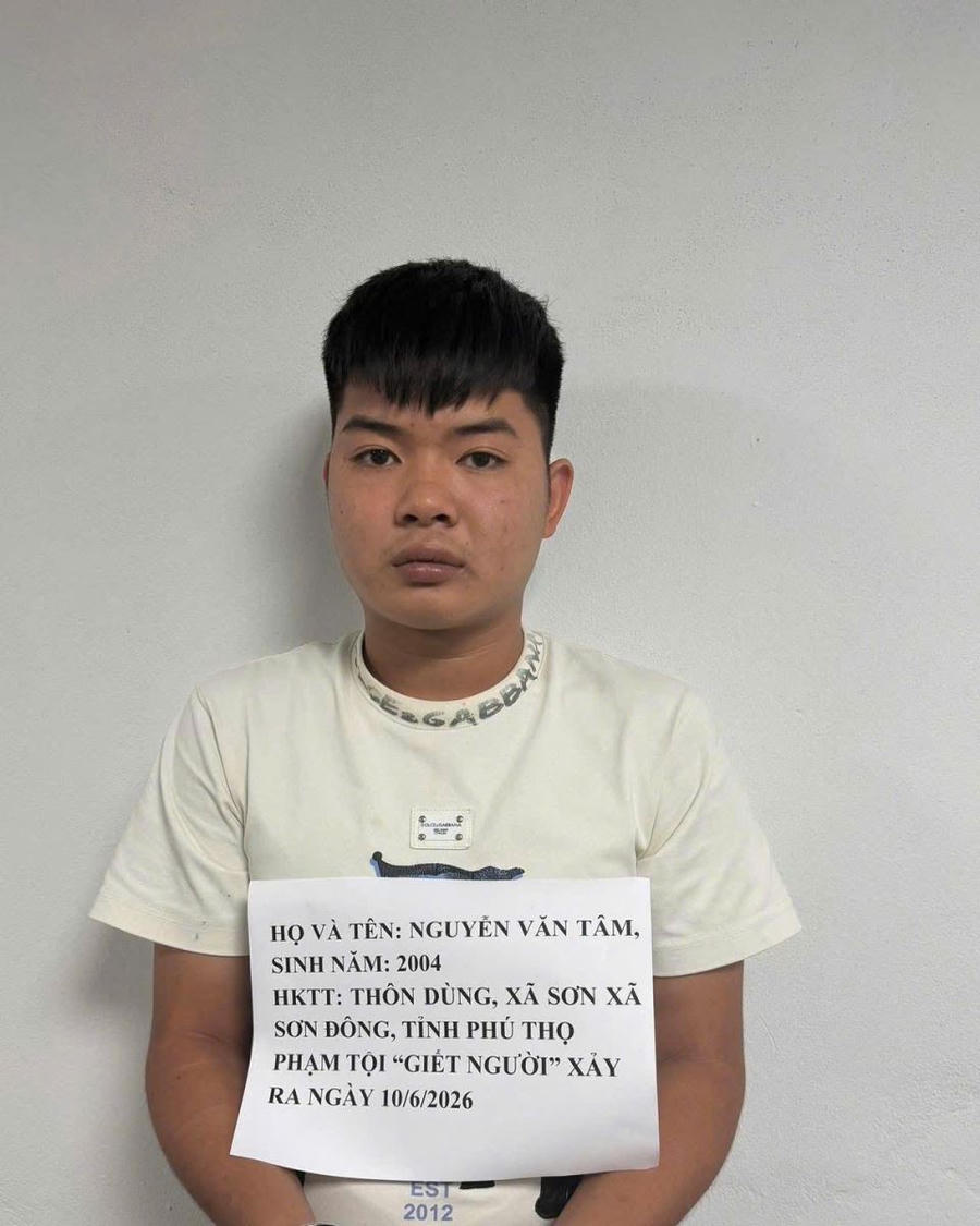 Đối tượng Nguyễn Văn Tâm. (Ảnh: Công an tỉnh Phú Thọ)