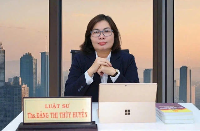 Thạc sĩ, Luật sư Đặng Thị Thúy Huyền - Giám đốc Công ty Luật TNHH HPL (Đoàn Luật sư TP Hồ Chí Minh).
