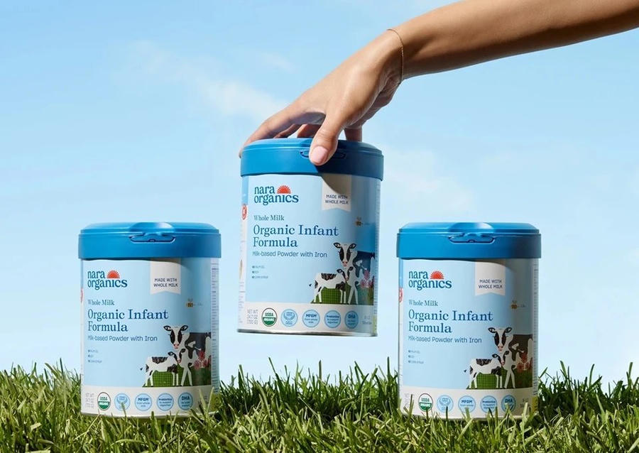 Sản phẩm sữa dành cho trẻ sơ sinh của Nara Organics bị thu hồi do nghi nhiễm khuẩn độc tố botulinum (Ảnh: Nara)