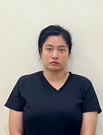 Đối tượng bị bắt giữ.