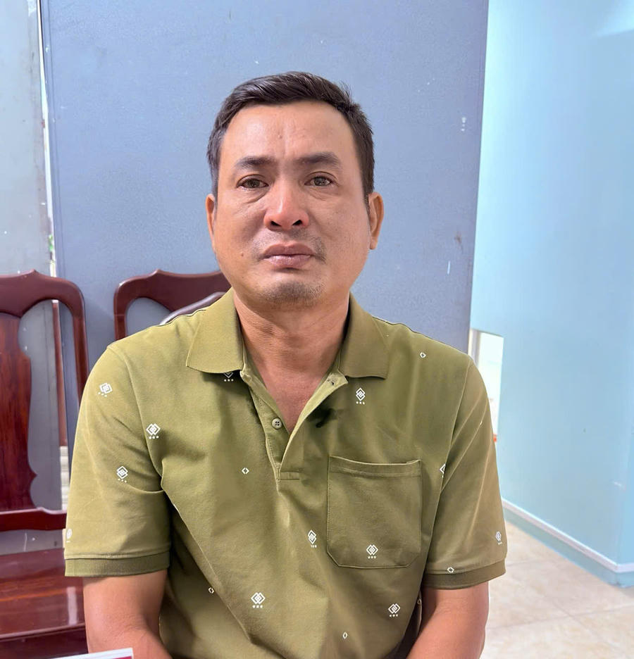 Bị can Nguyễn Văn Đây. (Ảnh: Công an tỉnh An Giang)