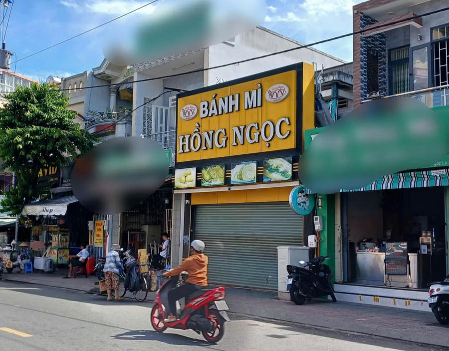 Cơ sở bánh mì Hồng Ngọc tại phường Đạo Thạnh, tỉnh Đồng Tháp đóng cửa. Ảnh Báo Tiền Phong