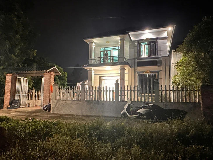 Ngôi nhà nơi xảy ra vụ án mạng. Ảnh: CA Bắc Ninh