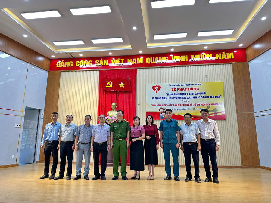 Đảng bộ, chính quyền và nhân dân Trảng Dài chung tay, đồng lòng.