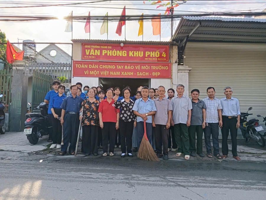 Đảng bộ, chính quyền và nhân dân Trảng Dài chung tay, đồng lòng.