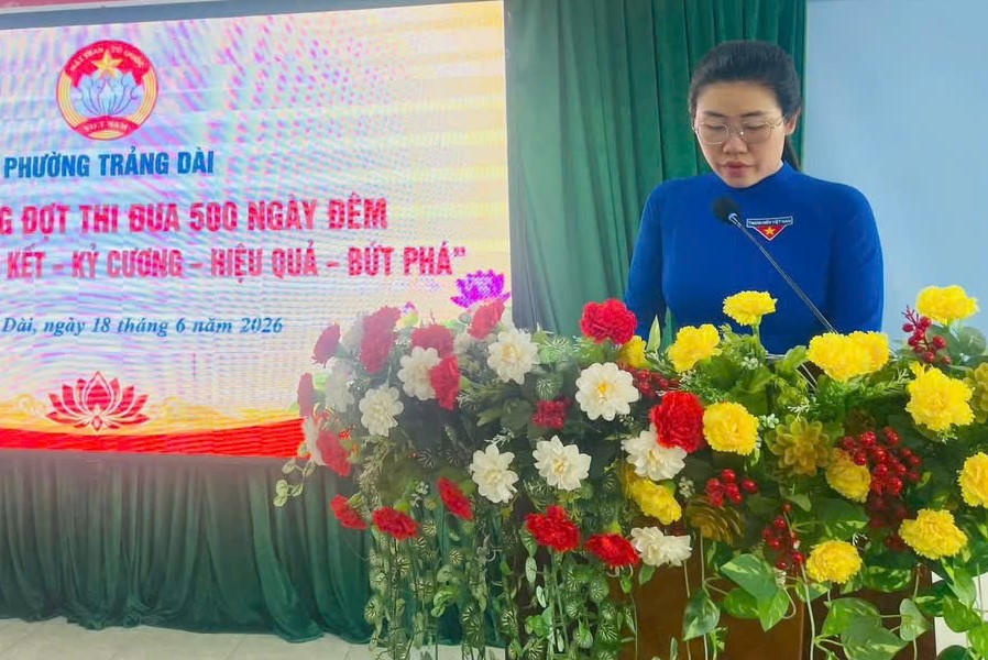 Các đại biểu trình bày báo cáo.
