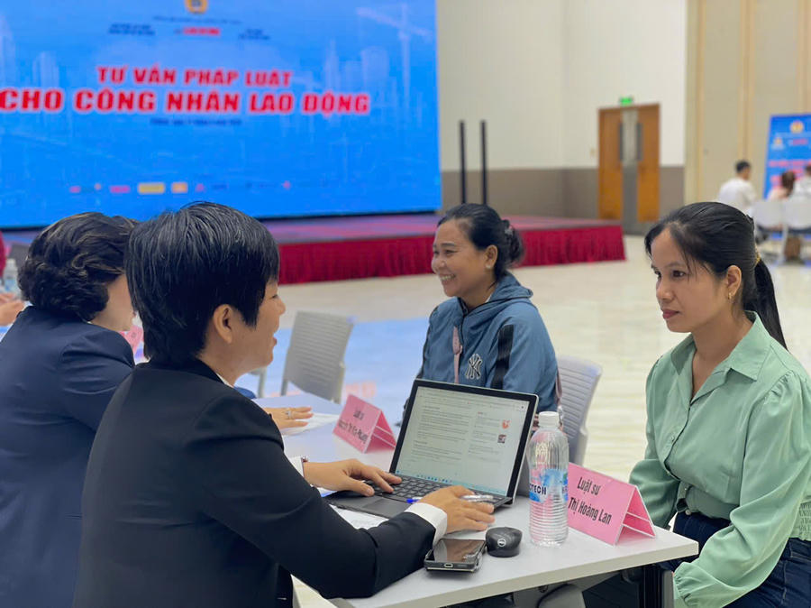 Nhiều thắc mắc pháp lý của công nhân, người lao động được các luật sư, chuyên gia pháp lý giải đáp, hướng dẫn
