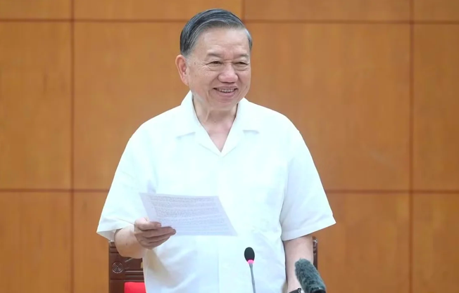Tổng Bí thư, Chủ tịch nước Tô Lâm.