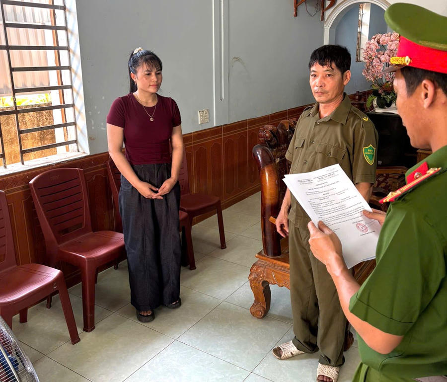Đối tượng Nguyễn Thị Trang.