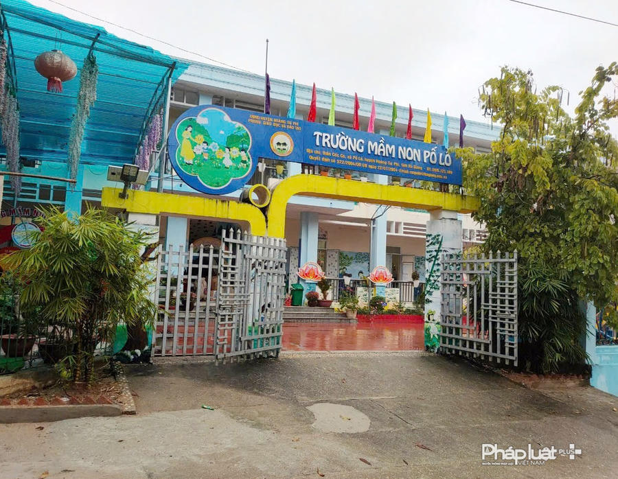 Trường Mầm non Pố Lồ.