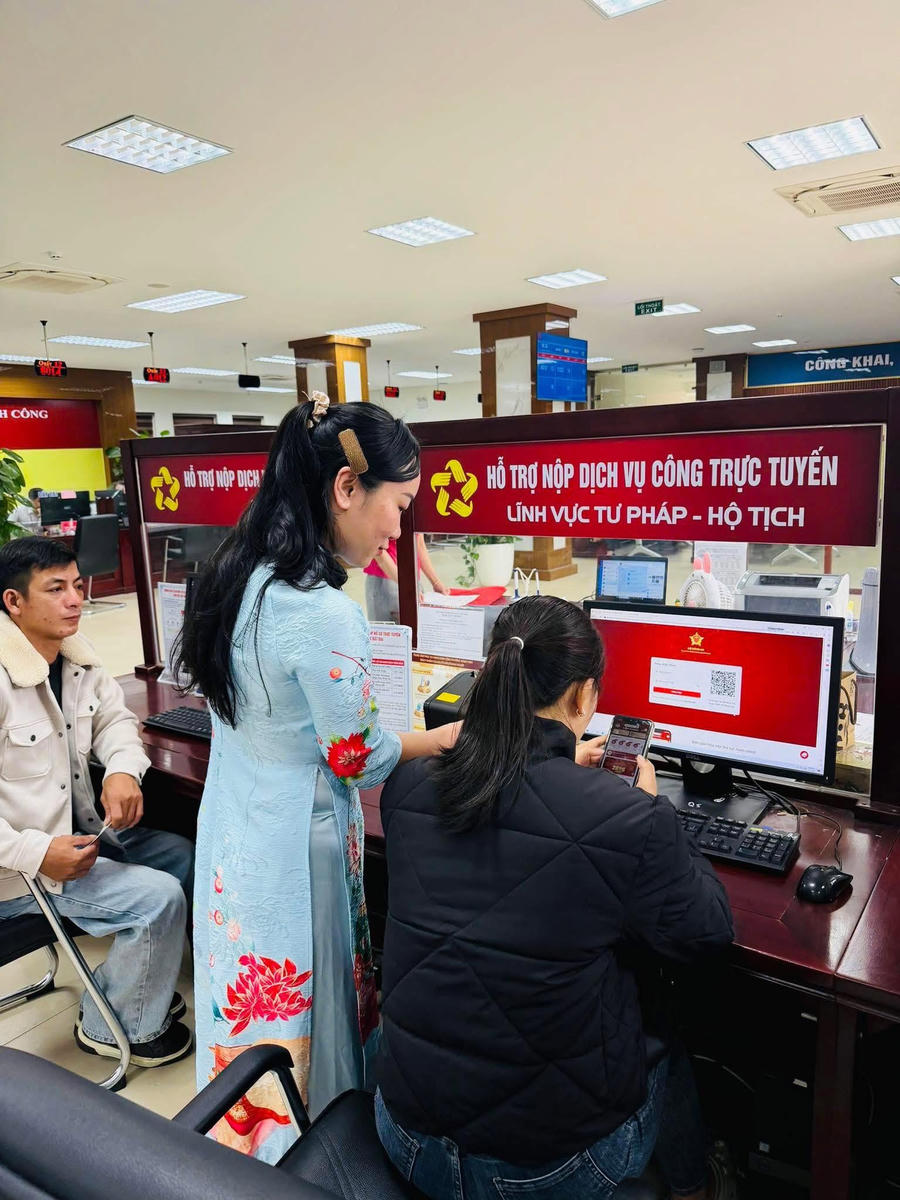 Phường Thành Vinh là 1 trong 9&nbsp;cơ quan, đơn vị, địa phương thực hiện thí điểm.