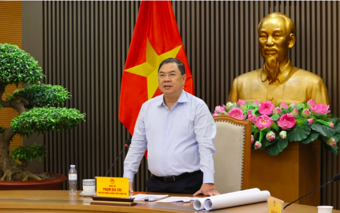 Phó Thủ tướng Thường trực Phạm Gia Túc. Ảnh: VGP