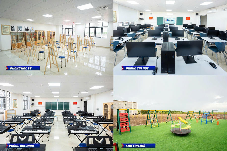 Sau nâng cấp, Trường Văn hóa CAND III khóa lên tấm áo mới khang trang, hiện đại, sẵn sàng đón học viên trong năm học mới