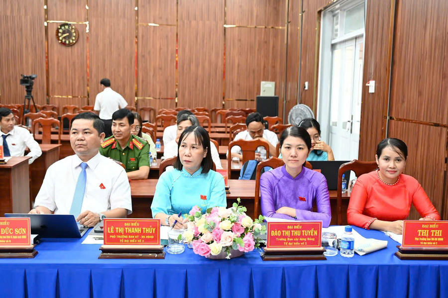 Các đại biểu tham dự kỳ họp.