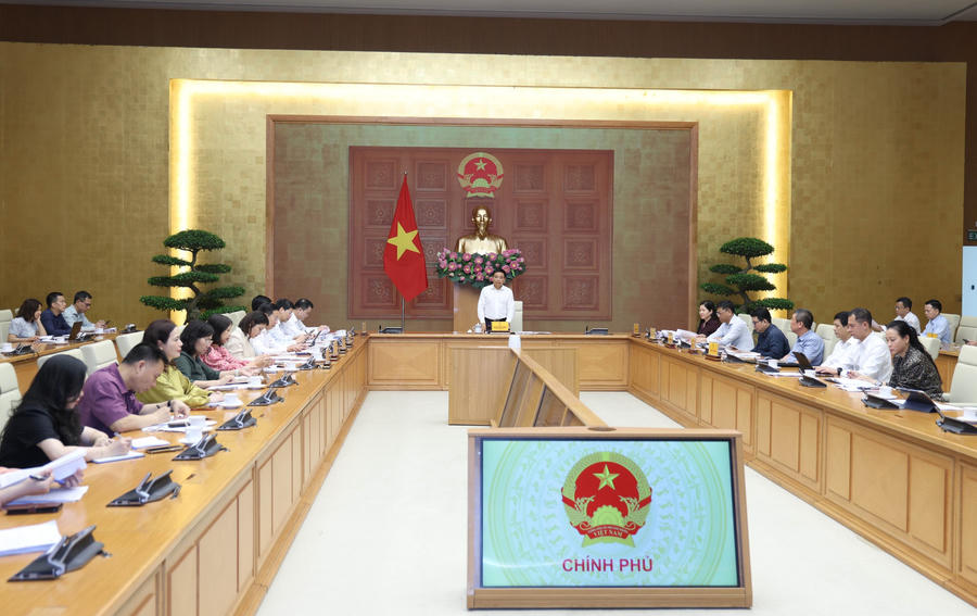 Toàn cảnh cuộc họp. Ảnh: VGP