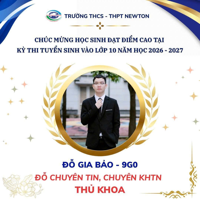 Đỗ Gia Bảo góp mặt trong "bộ tứ siêu đẳng" khẳng định vị trí tiên phong tại sân chơi tin học.