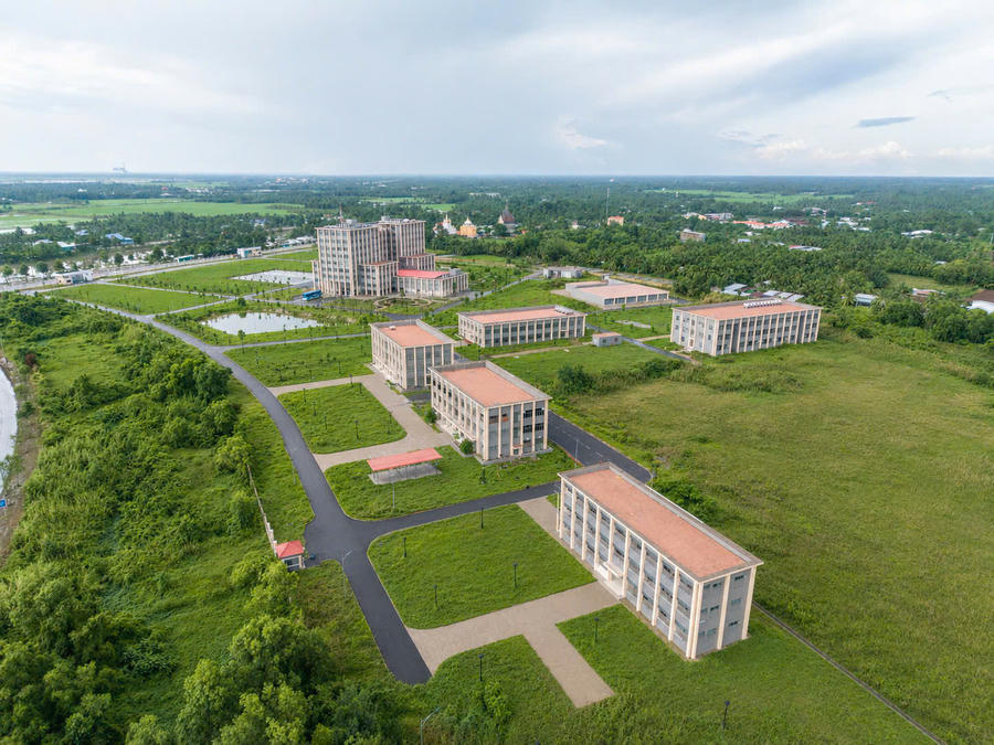 Khuôn viên Trường Văn hóa Công an nhân dân III.