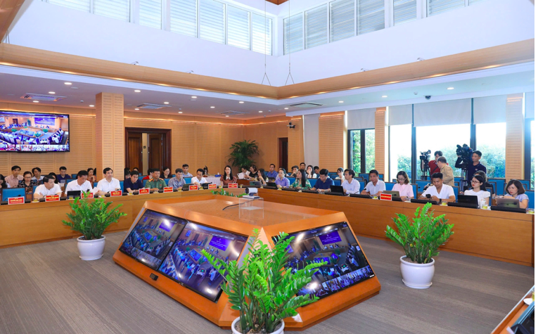 Hà Nội họp báo về Hội nghị công bố Quy hoạch Thủ đô tầm nhìn 100 năm và xúc tiến đầu tư năm 2026.