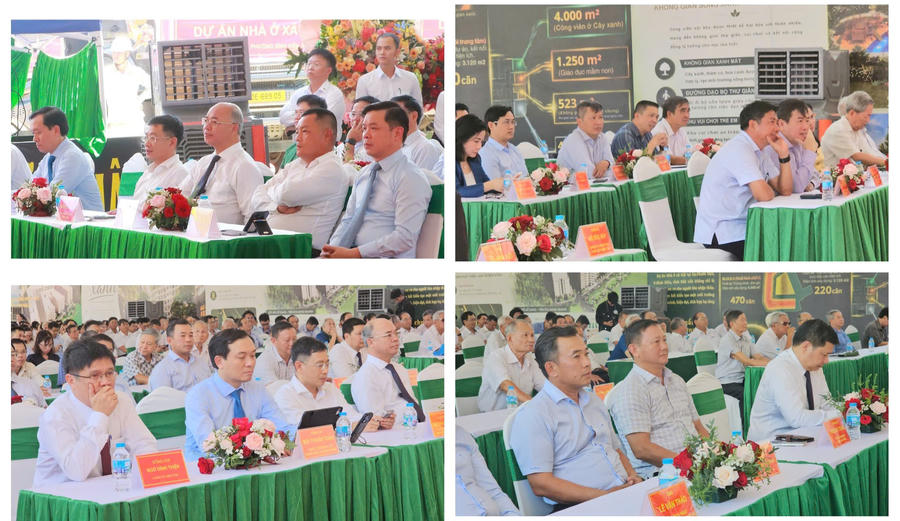 Buổi lễ có sự hiện hiện đông đủ của lãnh đạo Tỉnh ủy, HĐND, UBND, UBMTTQ tỉnh Đắk Lắk