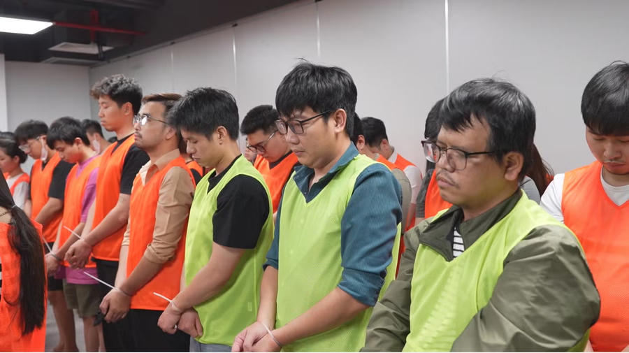 Các đối tượng trong vụ án. Ảnh C.A TP HCM