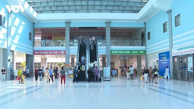 Bệnh viện đa khoa Tiền Giang sáng 26/6.
