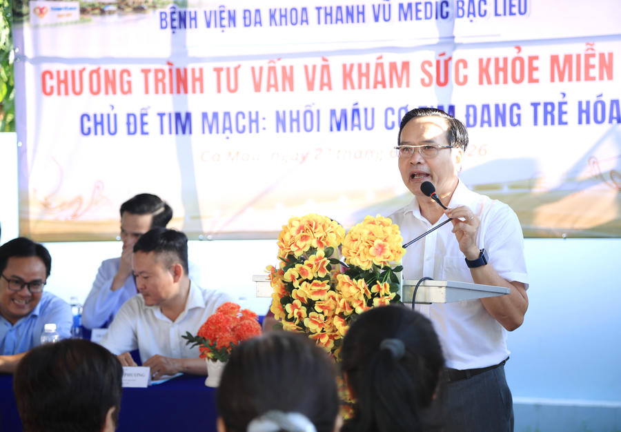 ThS.BS Phạm Thanh Vũ - Chủ tịch Hội đồng Quản trị Hệ thống Y tế Thanh Vũ Medic chia sẻ những ca bệnh thực tế, cảnh báo tình trạng nhồi máu cơ tim đang có xu hướng trẻ hóa.