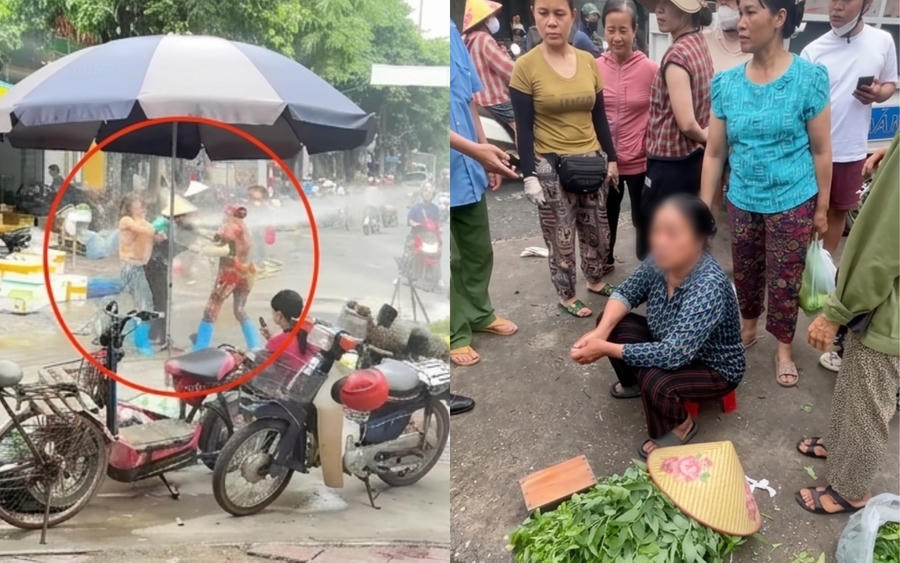 Hình ảnh hiện trường trước đó.