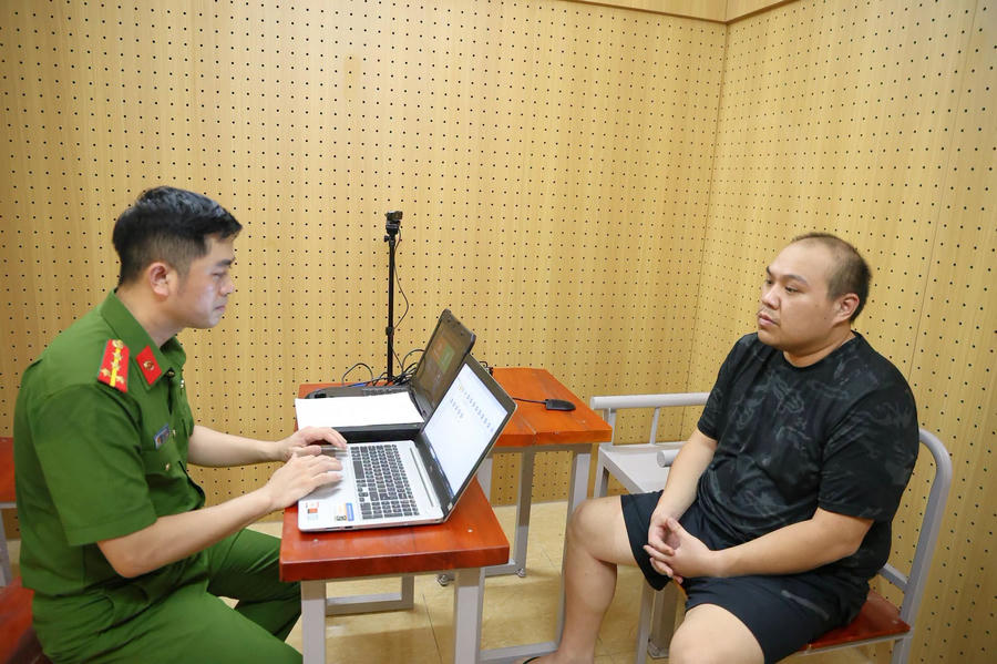 Đối tượng&nbsp;Chang Chia Hsien giữ vai trò chủ mưu - Ảnh Công an Hà Tĩnh.