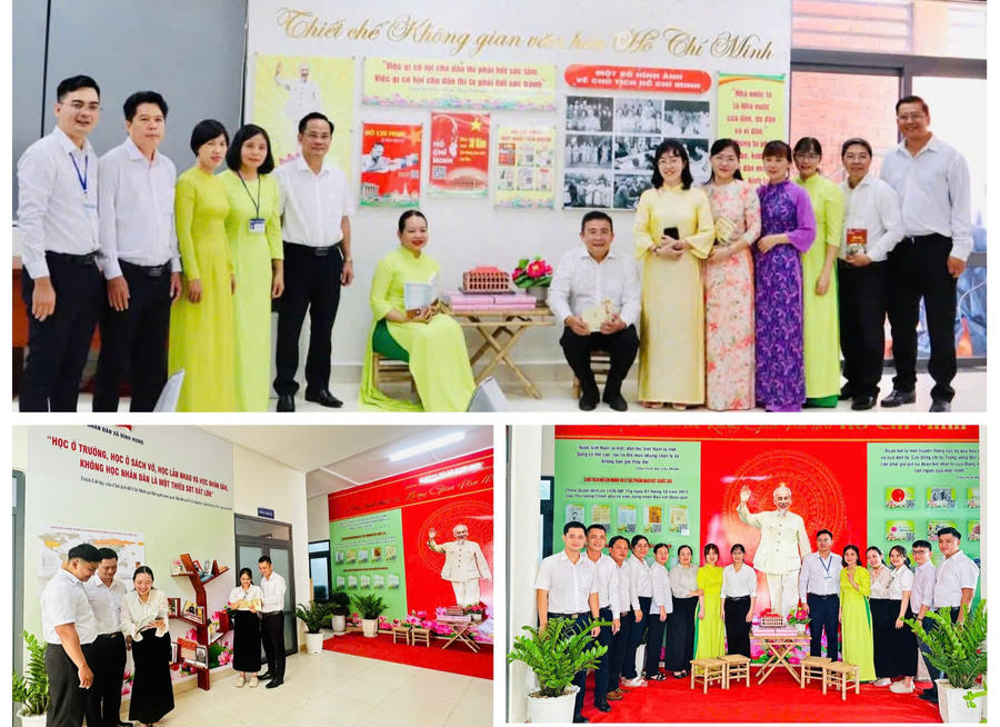 Xã Bình Hưng lựa chọn dấu ấn chào mừng bằng việc ra mắt công trình Không gian Văn hóa Hồ Chí Minh.